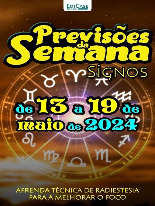 Title details for Previsões da Semana by EDICASE GESTAO DE NEGOCIOS EIRELI - Available